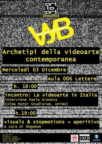 Archetipi della videoarte contemporanea – Videoart Yearbook